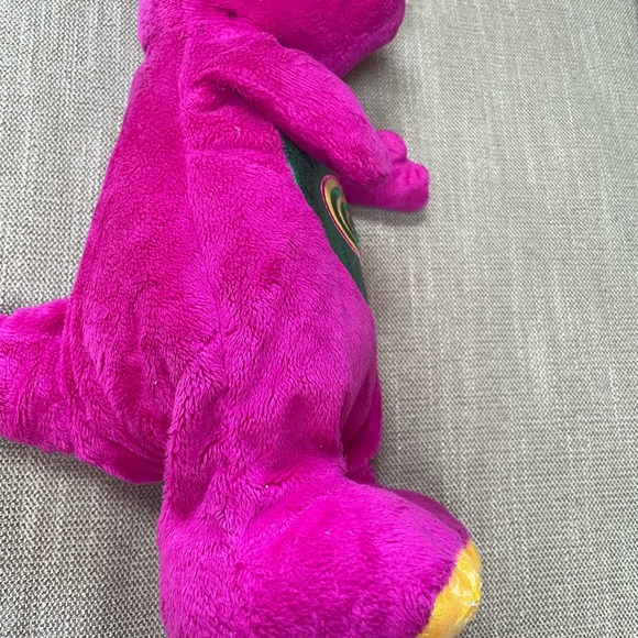 RARE Barney, 2002 Interactive Stuffed Animal, Sings, Hops, Does The Dino Dance - Picture 6 of 9